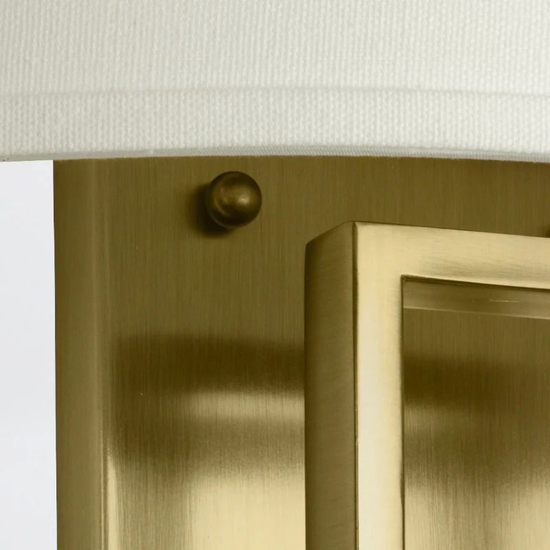 Hinkley LED Wandlamp Hampton | 2X E27 Max 40W | Brushed Brass