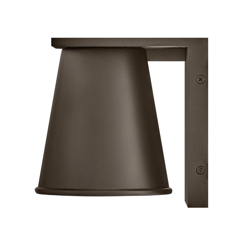 Hinkley LED Wand Buitenlamp Hans | 1X E27 Max 8W | Architectural Bronze