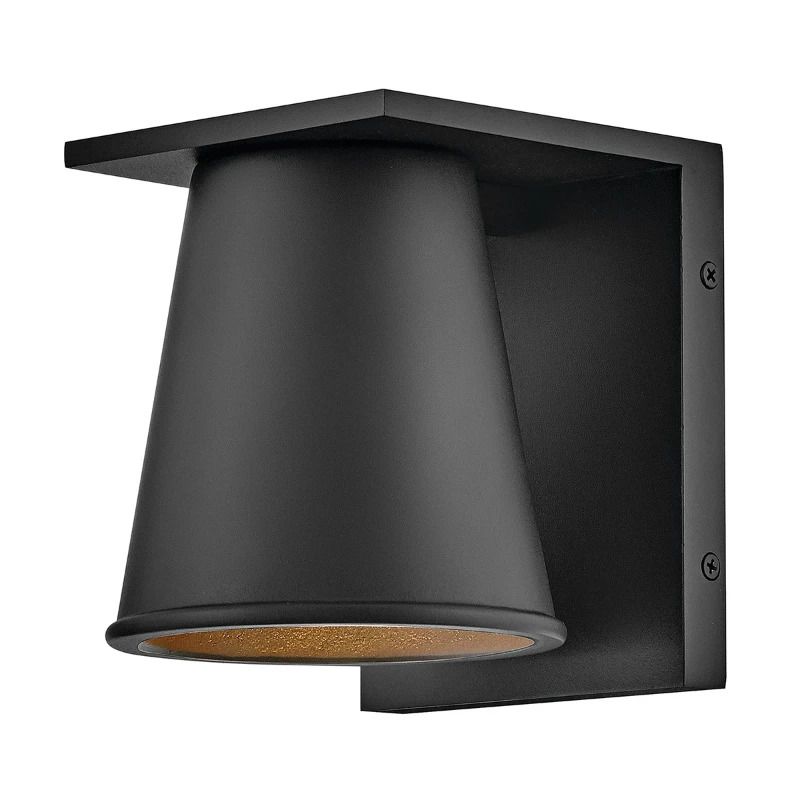 Hinkley LED Wand Buitenlamp Hans | 1X E27 Max 8W | Textured Black