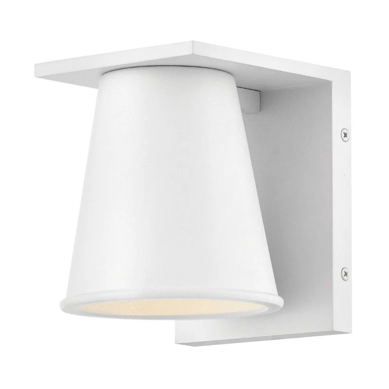 Hinkley LED Wand Buitenlamp Hans | 1X E27 Max 8W | Textured White