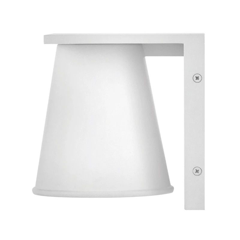 Hinkley LED Wand Buitenlamp Hans | 1X E27 Max 8W | Textured White
