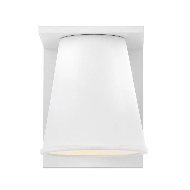Hinkley LED Wand Buitenlamp Hans | 1X E27 Max 8W | Textured White