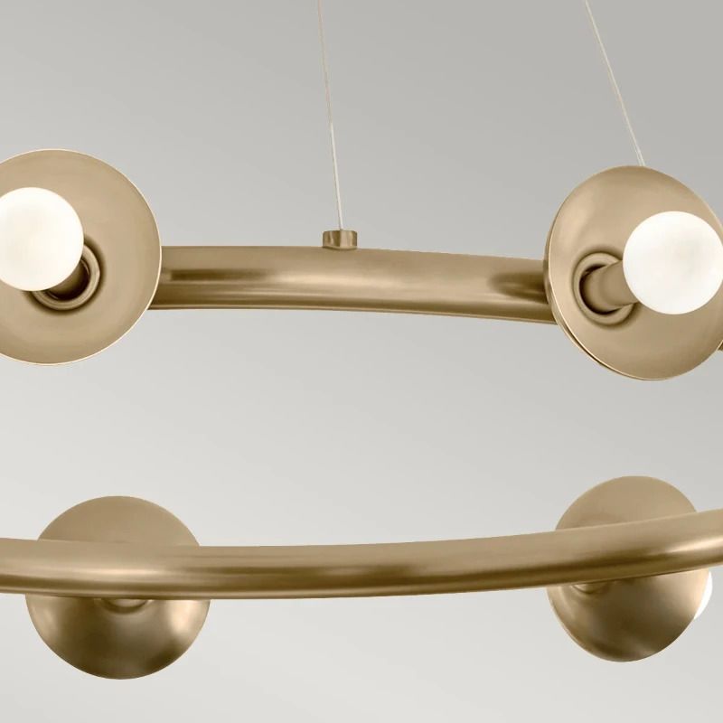 Kichler LED Kroonluchter | 9X E27 Max 40W | Champagne Bronze