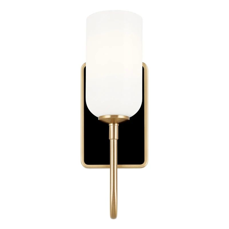 Kichler LED Wandlamp Solia | 1X E27 Max 3W | Champagne Bronze & Black