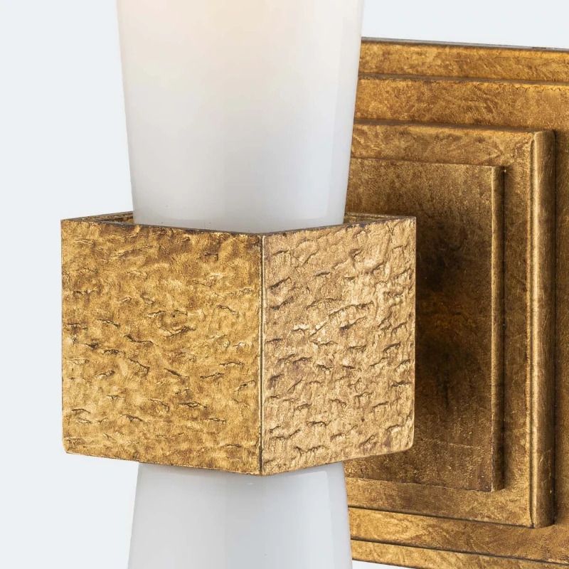 Elstead Lighting LED Wandlamp Kristy | 1X E27 Max 40W | Distressed Gold