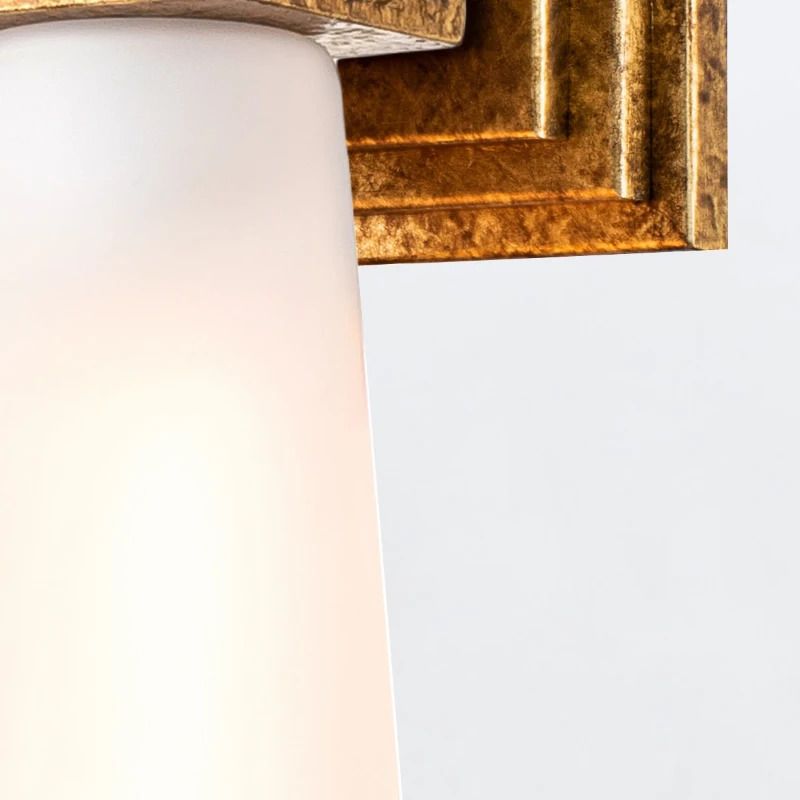 Elstead Lighting LED Wandlamp Kristy | 1X E27 Max 40W | Distressed Gold