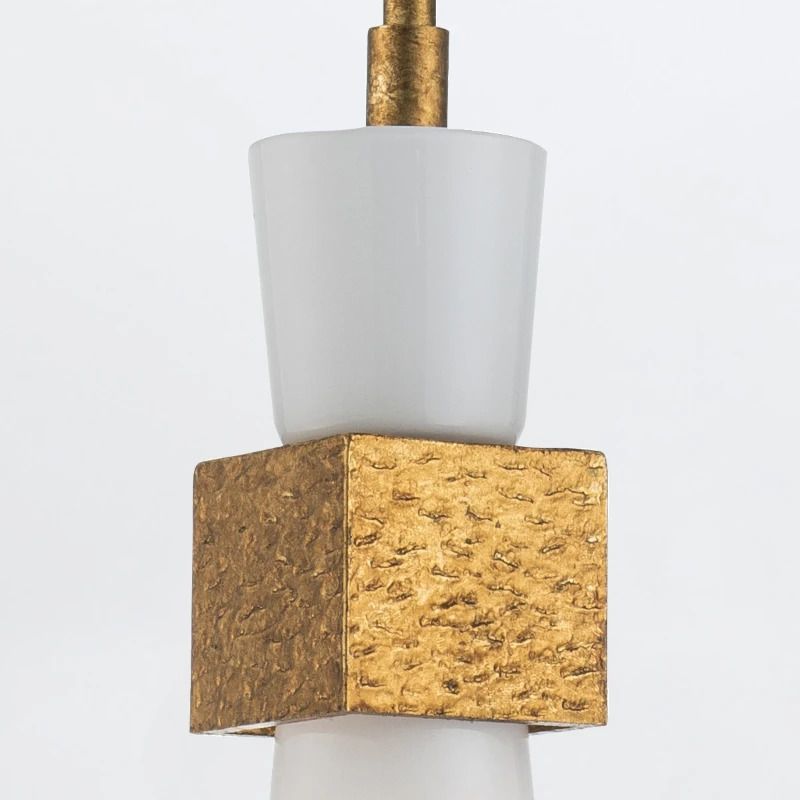 Elstead Lighting LED Hanglamp Kristy | 1X E27 Max 40W | Distressed Gold