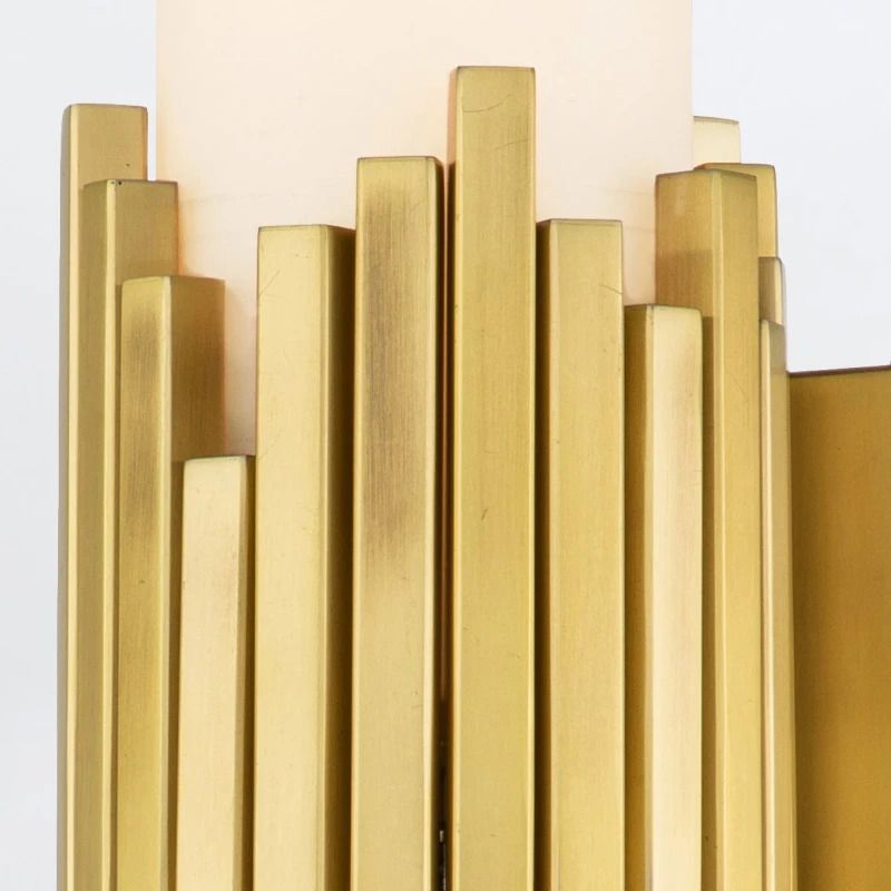 Elstead Lighting LED Wandlamp Marvele | 2X E27 Max 4W | Aged Brass