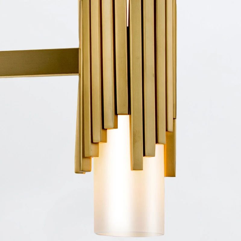 Elstead Lighting LED Kroonluchter | 8X E27 Max 40W | Aged Brass