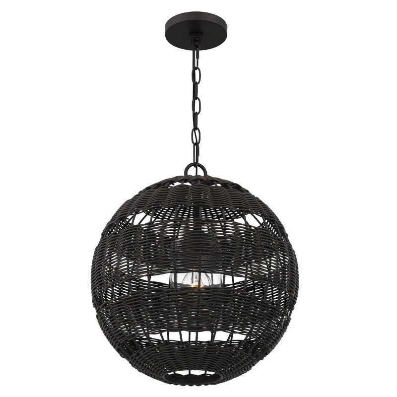 Quoizel LED Buiten Hanglamp Lindendale | 1X E27 Max 60W | IP44 | Western Bronze