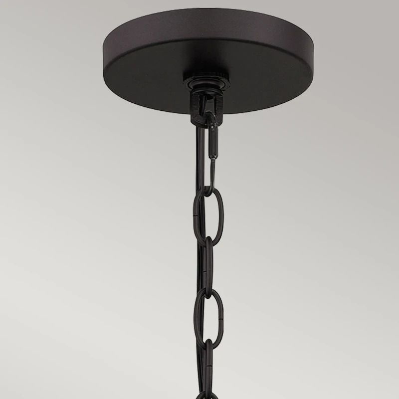 Quoizel LED Buiten Hanglamp Lindendale | 1X E27 Max 60W | IP44 | Western Bronze