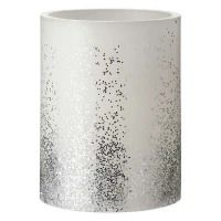 Paulmann Pauleen LED Wax Kaars Glimmend Glitter Groot warmwit voor 3 x AA batterij met schakelaar