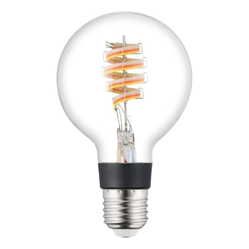 EGLO E27 LED Globelamp G80 Smart | 4.9W RGBW 400Lm Dimbaar | Zigbee