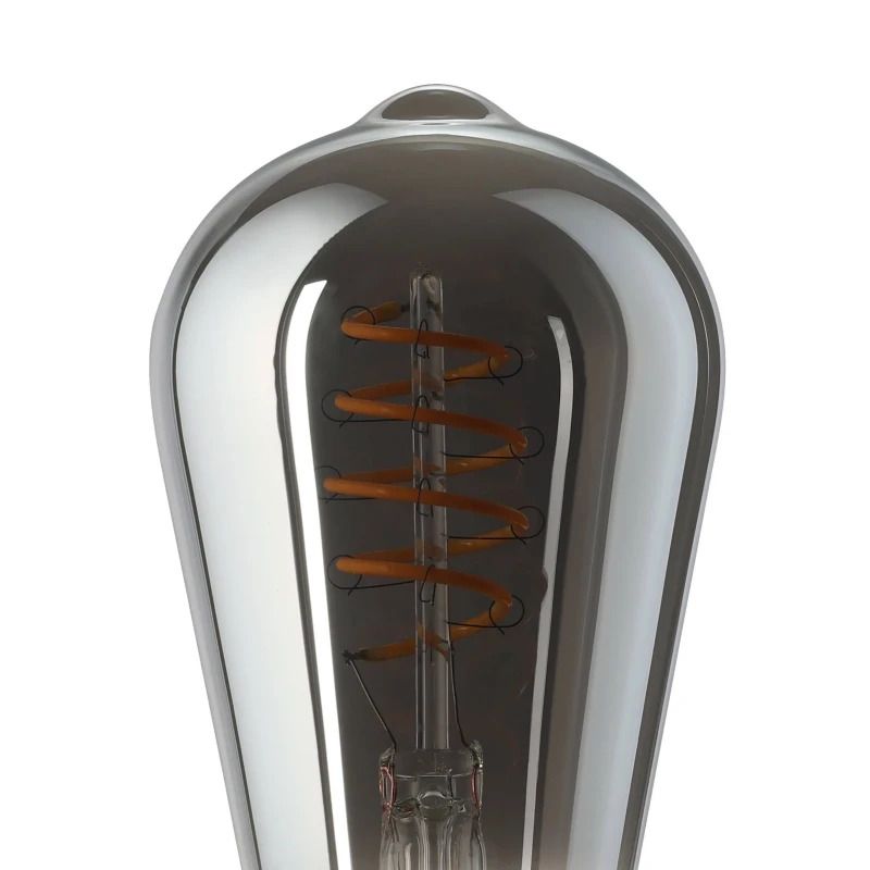 EGLO E27 LED Edisonlamp ST64 Smart | 4W Smoke 150Lm Dimbaar | Zigbee