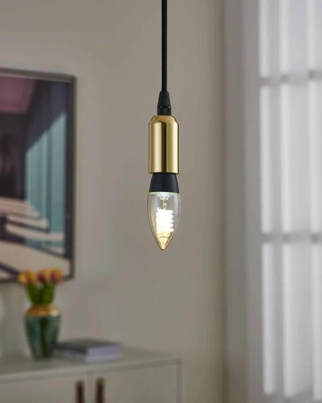 EGLO E14 LED Kaarslamp C35 Smart | 4.9W Amber 320Lm Dimbaar | Zigbee