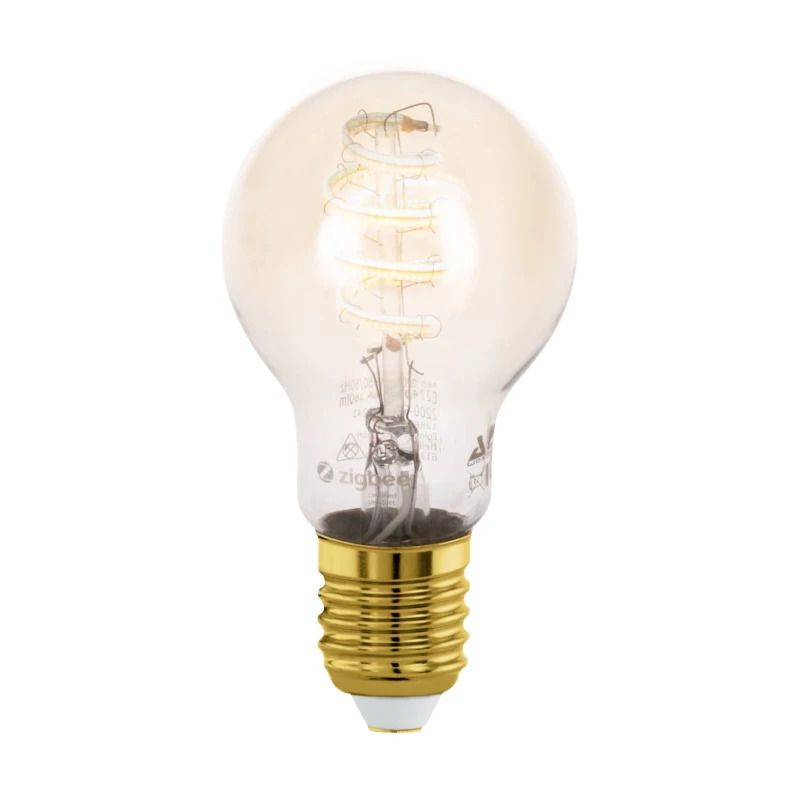EGLO E27 LED Lamp A60 Smart | 4.9W Amber 360Lm Dimbaar | Zigbee