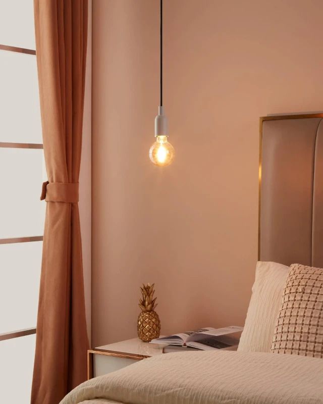 EGLO E27 LED Globelamp G80 Smart | 4.9W Amber 360Lm Dimbaar | Zigbee