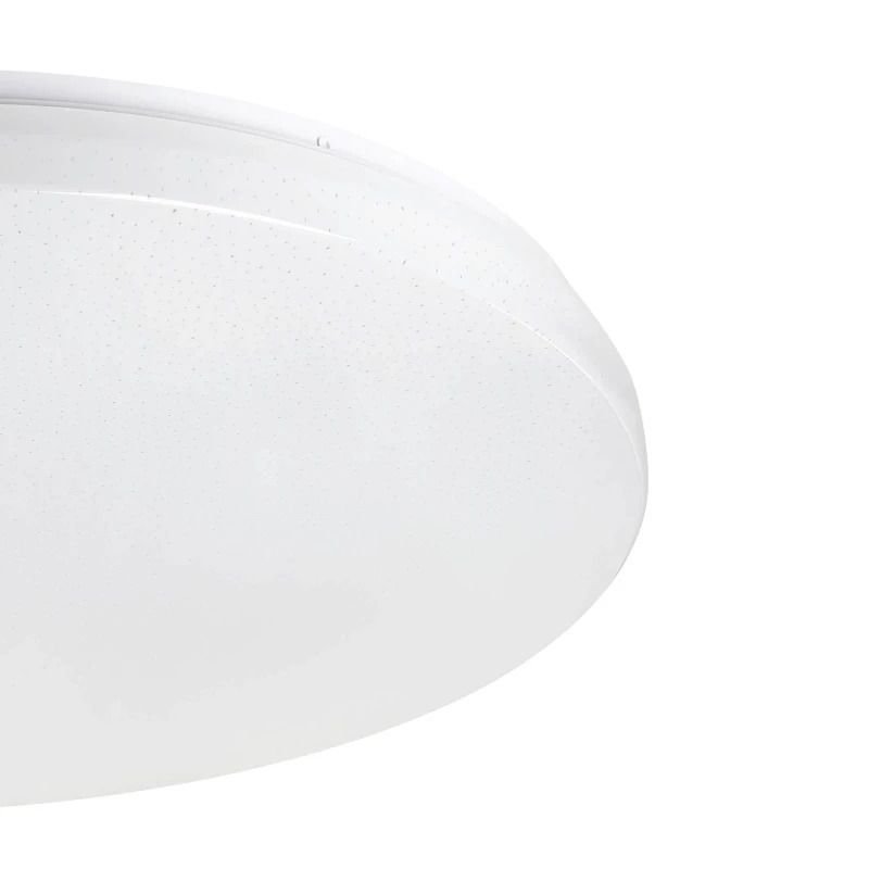 EGLO Plafond/wandarmatuur Smart Totari | 44.8W 2700K/6500K 4960Lm | IP20 Dimbaar Zigbee | Kristaleffect