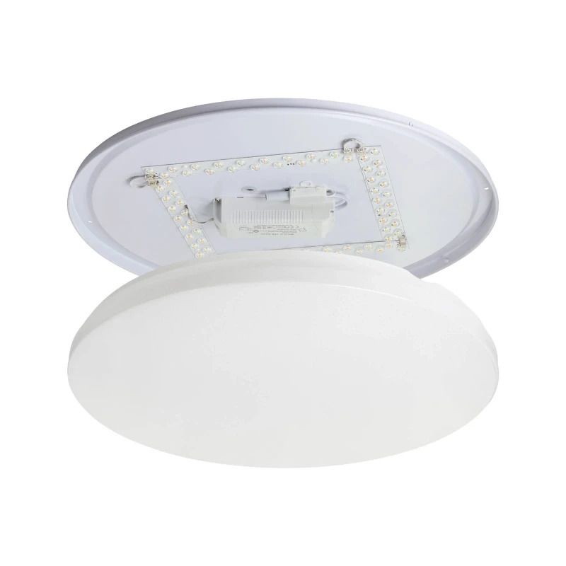 EGLO Plafond/wandarmatuur Smart Totari | 44.8W 2700K/6500K 4960Lm | IP20 Dimbaar Zigbee | Kristaleffect