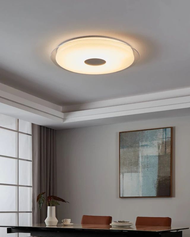 EGLO Plafondlamp Smart Lanciano | 38.1W 2700K/6500K 5350Lm | IP20 Dimbaar Zigbee | Wit