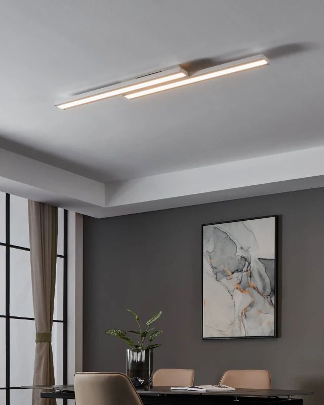 EGLO Plafondlamp Smart Saliteras | 20.4W RGB 3100Lm | IP20 Dimbaar Zigbee | Wit