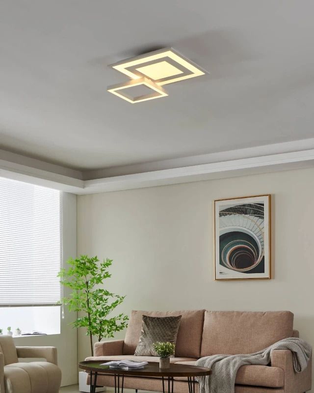 EGLO Plafondlamp Smart Savatarila | 21.6W RGB 1300Lm | IP20 Dimbaar Zigbee | Wit