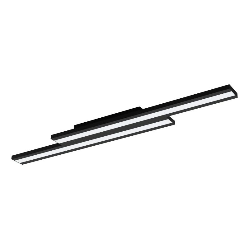 EGLO Plafondlamp Smart Saliteras | 20.4W RGB 3100Lm | IP20 Dimbaar Zigbee | Zwart