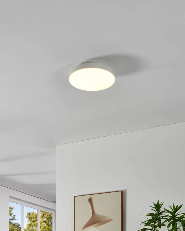 EGLO Plafondlamp Smart Turcona | 15.7W RGB 1730Lm | IP20 Dimbaar Zigbee | Wit