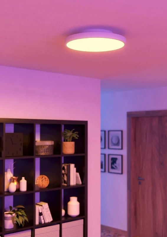 EGLO Plafondlamp Smart Turcona | 22.4W RGB 2490Lm | IP20 Dimbaar Zigbee | Wit