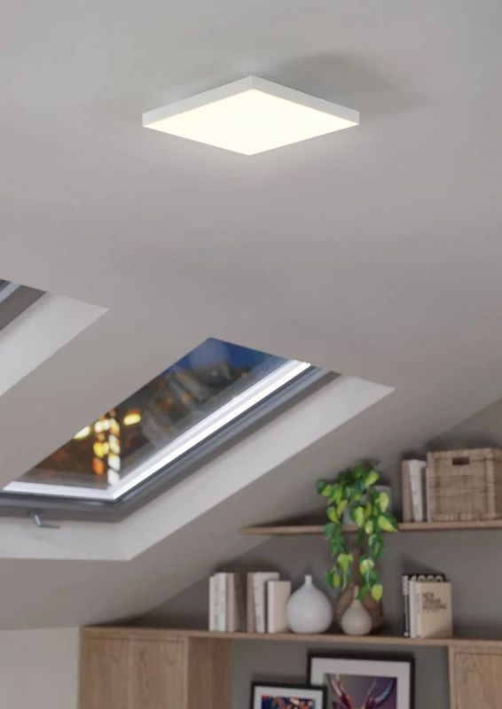 EGLO LED Paneel Smart Turcona | 22.8W RGB 2400Lm | IP20 Dimbaar Zigbee | Wit