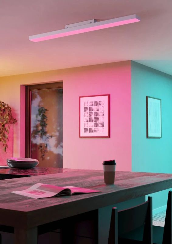 EGLO LED Paneel Smart Turcona | 34.2W RGB 3910Lm | IP20 Dimbaar Zigbee | Wit