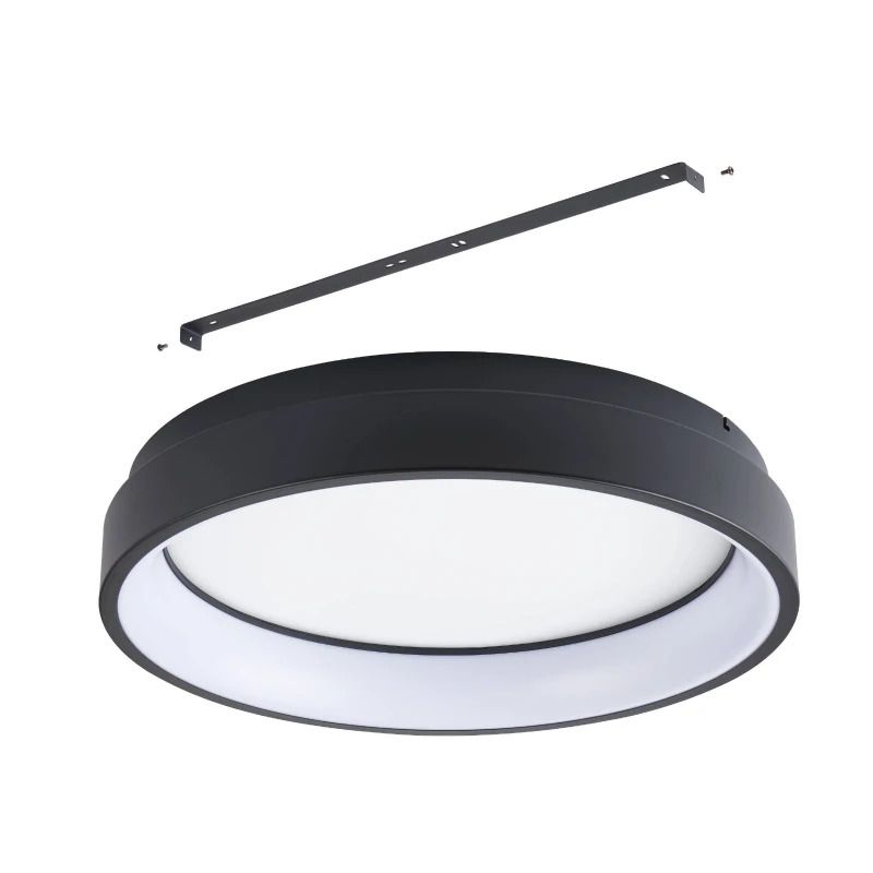 EGLO Plafondlamp Smart Marghera | 26W RGB 3120Lm | IP20 Dimbaar Zigbee | Zwart