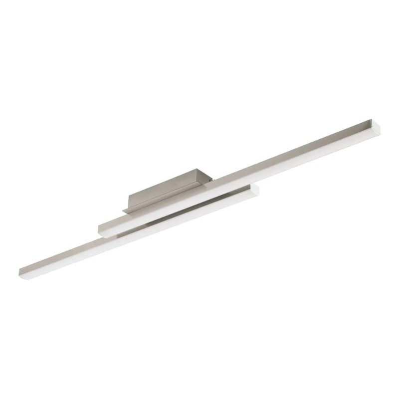 EGLO Plafondlamp Smart Fraioli | 34W RGB 4800Lm | IP20 Dimbaar Zigbee | Nikkelmat