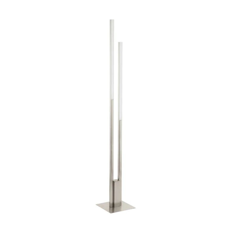 EGLO LED Vloerlamp Smart Fraioli | 34W RGB 4800Lm | Dimbaar Zigbee | Nikkelmat