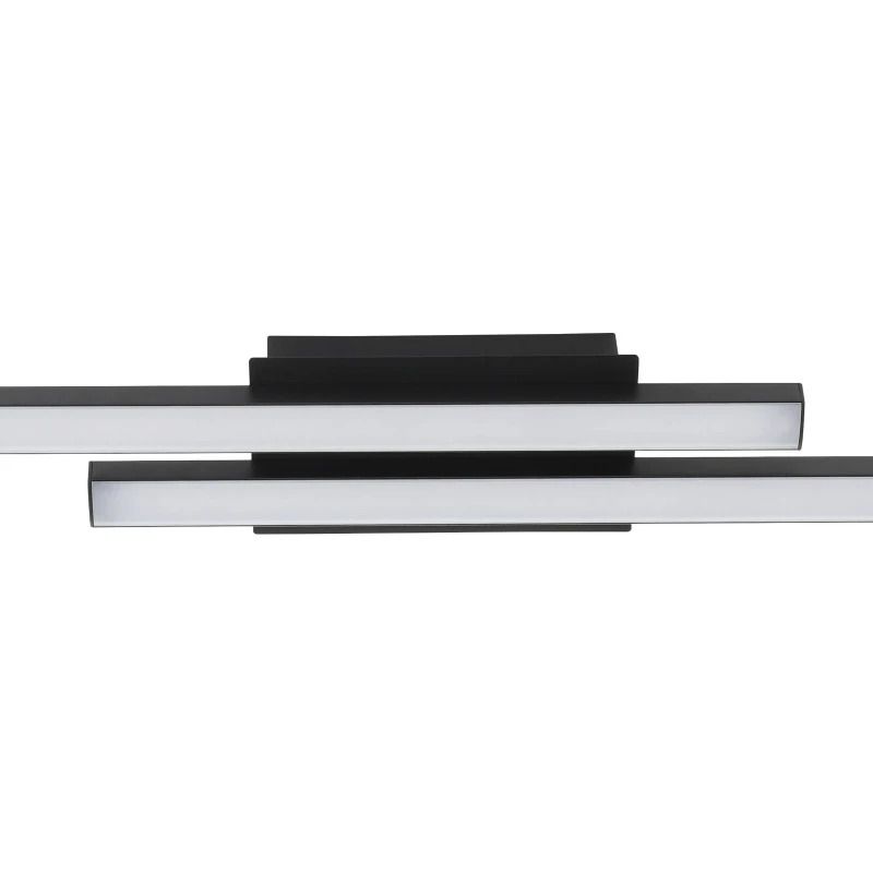 EGLO Plafondlamp Smart Fraioli | 34W RGB 4800Lm | IP20 Dimbaar Zigbee | Zwart