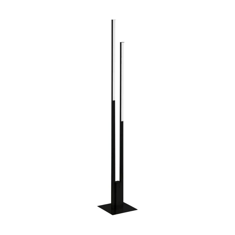 EGLO LED Vloerlamp Smart Fraioli | 34W RGB 4800Lm | Dimbaar Zigbee | Zwart