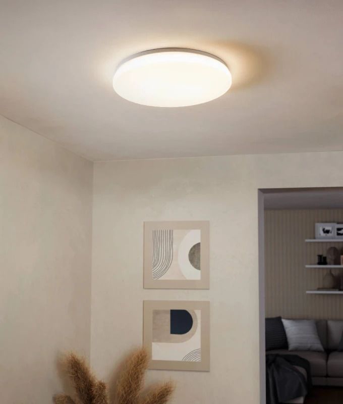 EGLO Plafond/wandarmatuur Smart Totari | 44.8W 2700K/6500K 4960Lm | IP20 Dimbaar Zigbee | Wit