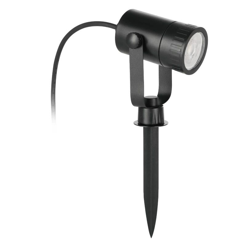EGLO LED Tuinspot Smart Nema | 1X GU10 4.9W RGB 345Lm | IP65 Zigbee | Zwart