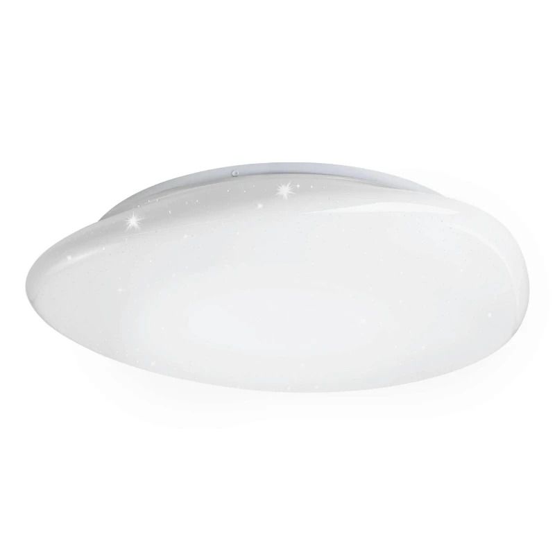EGLO Plafondlamp Smart Sileras | 21.6W RGB 2700Lm | IP20 Dimbaar Zigbee | Kristaleffect