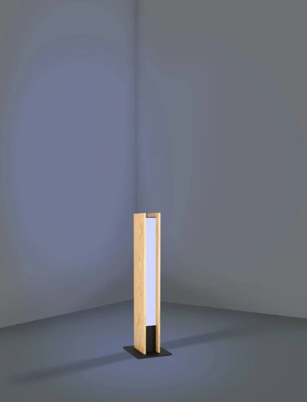 EGLO LED Tafellamp Smart Anchorena | 16W RGB 1800Lm Dimbaar Zigbee | Hout/zwart