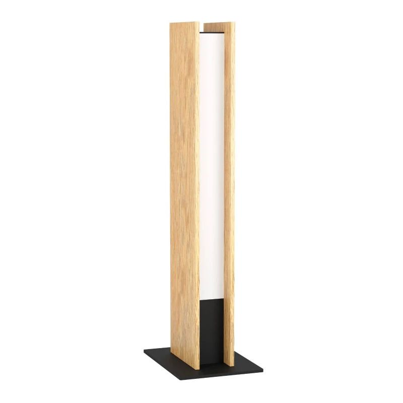 EGLO LED Tafellamp Smart Anchorena | 16W RGB 1800Lm Dimbaar Zigbee | Hout/zwart