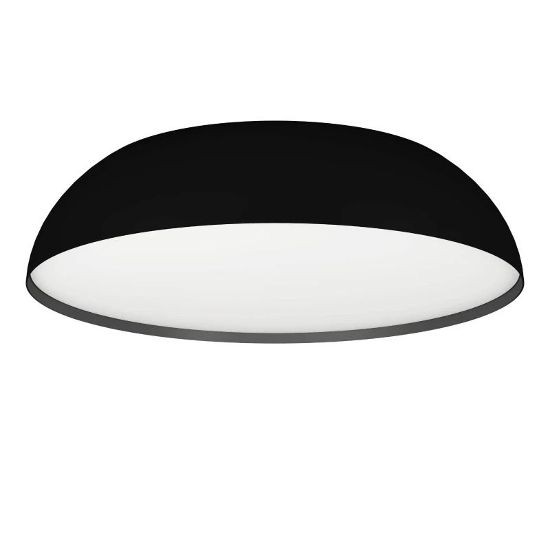 EGLO Plafondlamp Smart Tollos | 33W RGB 3750Lm | IP20 Dimbaar Zigbee | Zwart/wit