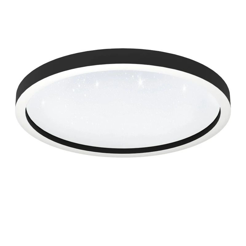 EGLO Plafondlamp Smart Montemorelos | 34.5W RGB 4100Lm | IP20 Dimbaar Zigbee | Zwart