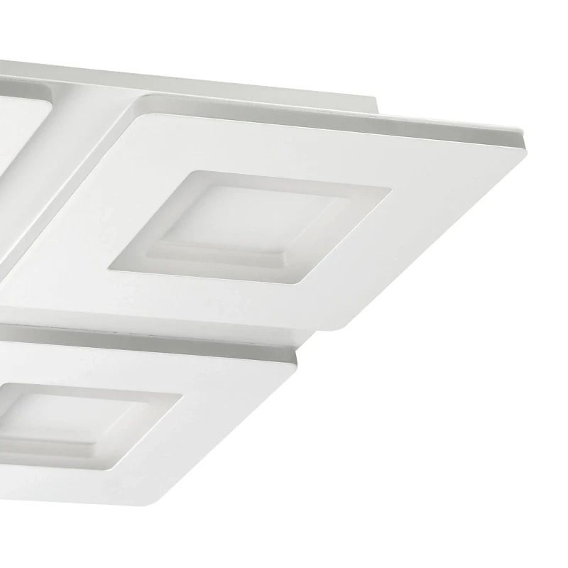 EGLO Plafondlamp Smart Padrogiano | 26.2W RGB 3800Lm | IP20 Dimbaar Zigbee | Wit