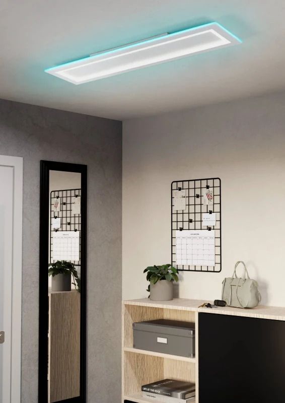 EGLO Plafondlamp Smart Padrogiano | 43.2W RGB 6000Lm | IP20 Dimbaar Zigbee | Wit