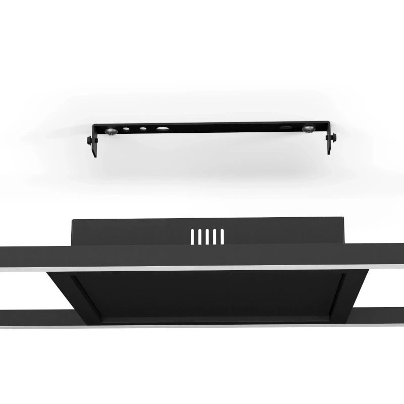 EGLO Plafondlamp Smart Calagrano | 21W RGB 2600Lm | IP20 Dimbaar Zigbee | Zwart/wit