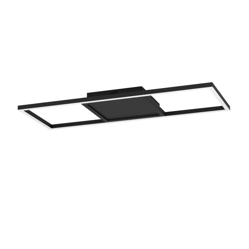 EGLO Plafondlamp Smart Calagrano | 21W RGB 2600Lm | IP20 Dimbaar Zigbee | Zwart/wit