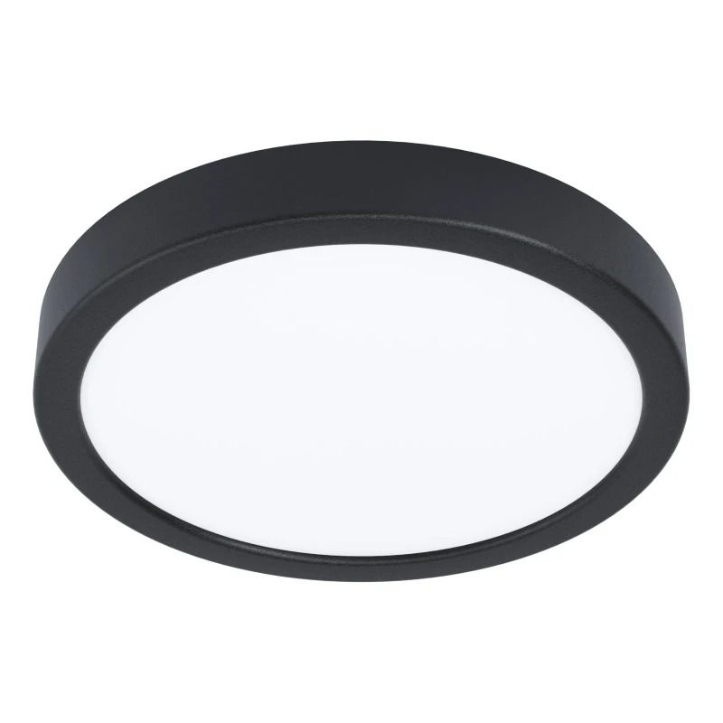 EGLO Plafondlamp Smart Fueva 6 | 11.2W RGB 1400Lm | IP44 Dimbaar Zigbee | Zwart