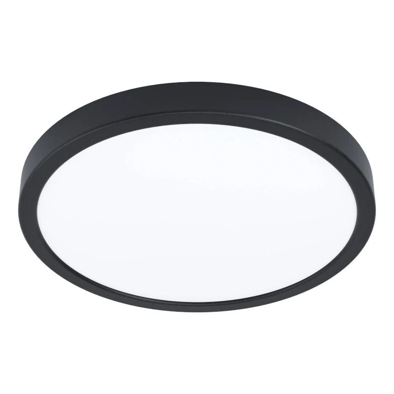 EGLO Plafondlamp Smart Fueva 6 | 14.3W RGB 1800Lm | IP44 Dimbaar Zigbee | Zwart