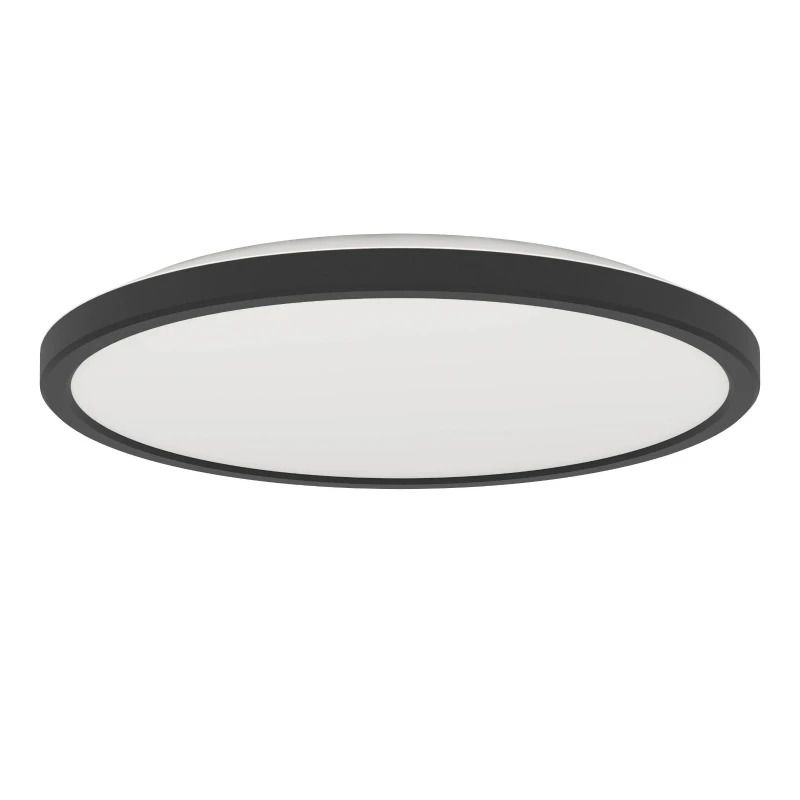 EGLO Plafondlamp Smart Rovito | 13.9W RGB 1750Lm | IP44 Dimbaar Zigbee | Zwart